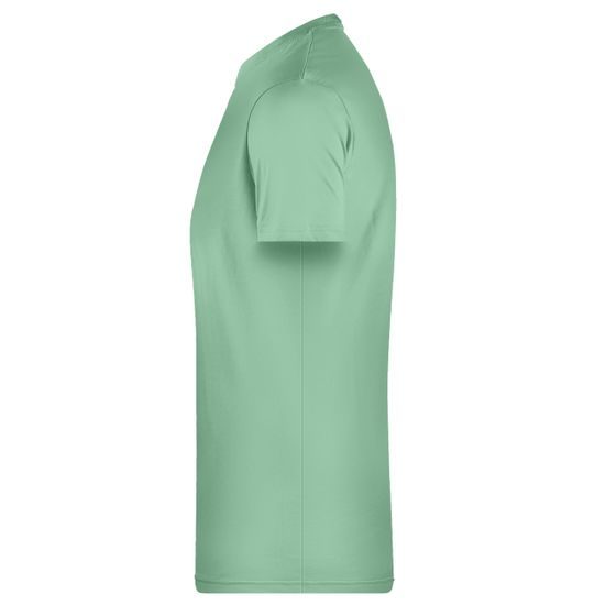 TRICOU CLASIC PENTRU BĂRBAȚI DIN BUMBAC ORGANIC 8008 - TRICOURI DIN BUMBAC ORGANIC - ÎMBRĂCĂMINTE