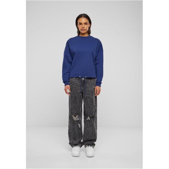 DAMEN OVERSIZE SWEATSHIRT MIT FALLENDEN SCHULTERN - SWEATSHIRTS OHNE REISSVERSCHLUSS - KLEIDUNG