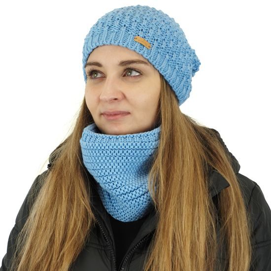 PODŠITÁ DÁMSKÁ SPADENÁ ČEPICE - PLETENÉ ČEPICE - KŠILTOVKY A ČEPICE