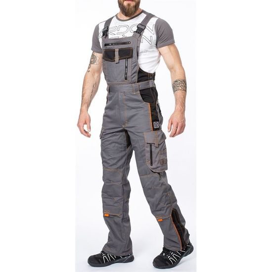 ARBEITSLATZHOSE VISION KURZGRÖSSE - LATZHOSEN - ARBEITS KLEIDUNG