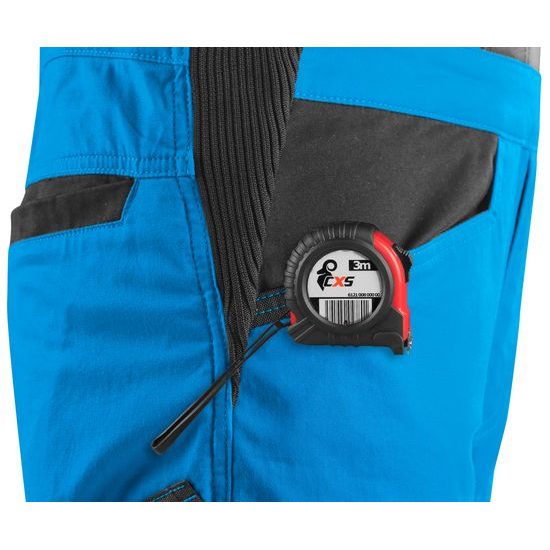 PÁNSKE PRACOVNÉ NOHAVICE S NÁPRSENKOU CXS SOLIS FLEX - MONTÉRKY S TRAKMI - PRACOVNÉ ODEVY