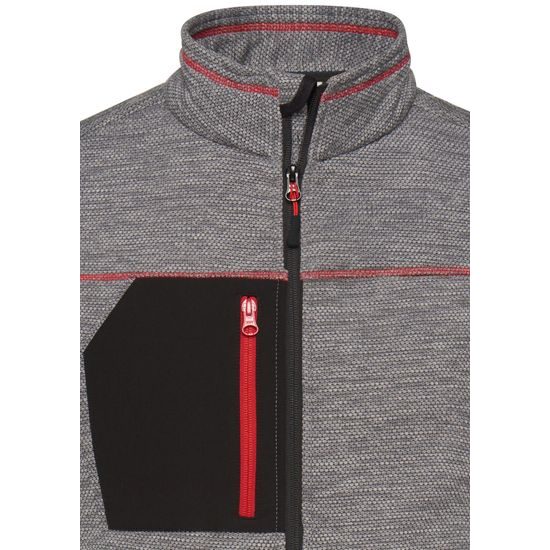 DAMEN STRICKFLEECE-SWEATSHIRT JN1817 - ARBEITSSWEATSHIRTS - ARBEITS KLEIDUNG