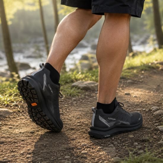 OUTDOOROVÉ POLOBOTKY FJORD BAREFOOT+ O6 - TREKOVÁ OBUV - OBUV