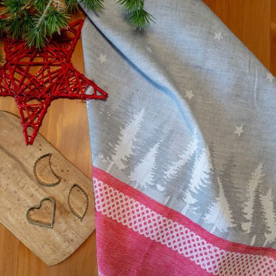 UTĚRKA EGYPT SE ZIMNÍM MOTIVEM - 3 KS - KUCHYŇSKÉ UTĚRKY - DOMÁCNOST