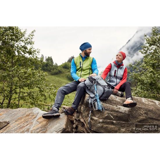 VESTA DIN FLEECE TRICOTAT DE BĂRBAȚI JN774 - VESTE OUTDOOR - ECHIPAMENT SPORTIV