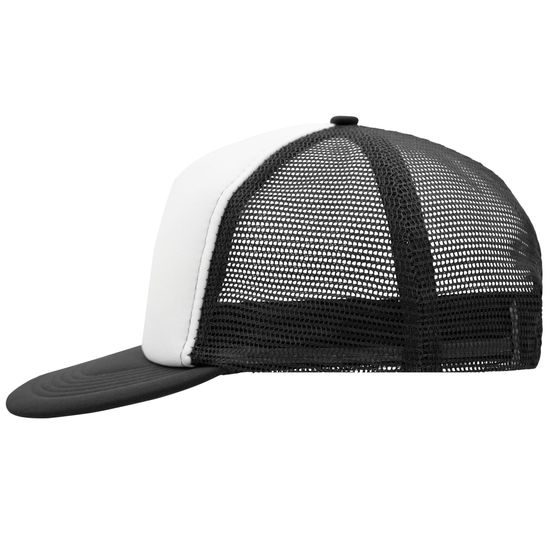 LAPOS KARIMÁJÚ TRUCKER SAPKA MB6207 - EGYENES SILTTEL - BASEBALL SAPKÁK ÉS SAPKÁK