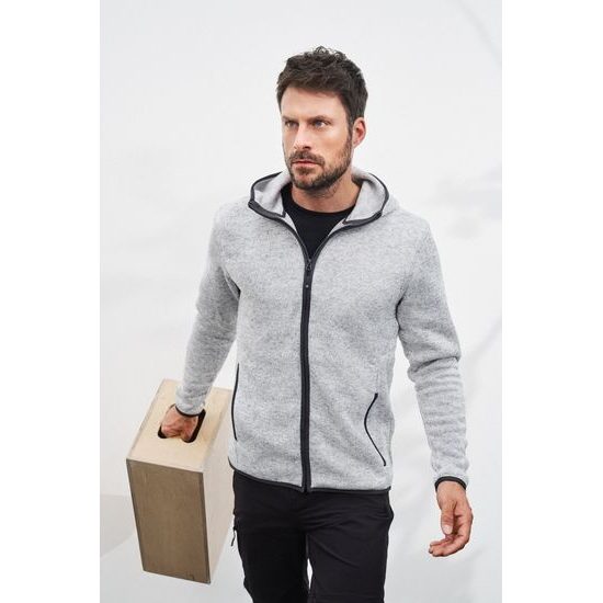 HERREN SWEATSHIRT MIT KAPUZE UND REISSVERSCHLUSS JN589 - SPORT SWEATSHIRTS MIT REISSVERSCHLUSS - SPORT KLEIDUNG