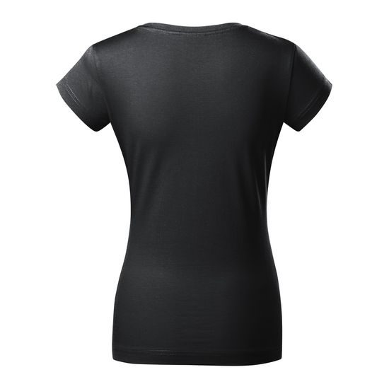 DÁMSKE TRIČKO FIT V-NECK - TRIČKÁ S KRÁTKYM RUKÁVOM - OBLEČENIE