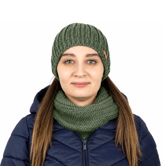 GIFT SET: PONYTAIL BEANIE AND NECK WARMER - GIFT SETS - SETS AND GIFTS
