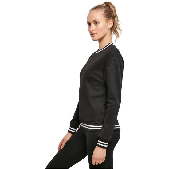 NŐI PULÓVER CSÍKOS SZEGÉLLYEL - BELEBÚJÓS PULÓVEREK - RUHÁZAT