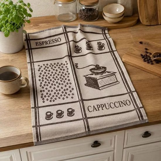 GIFT SET OF EGYPTIAN TEA TOWELS - 3 PCS - KITCHEN TOWELS - HOUSEHOLD