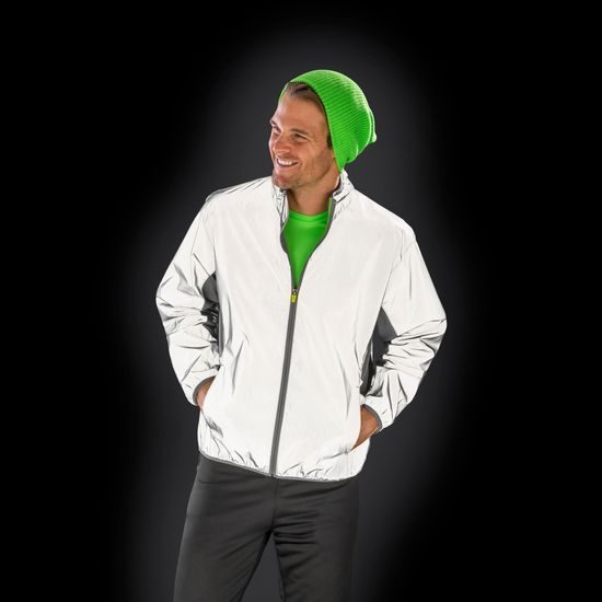 SPORTLICHE REFLEXJACKE LUXE REFLECTEX - WINDJACKEN - KLEIDUNG