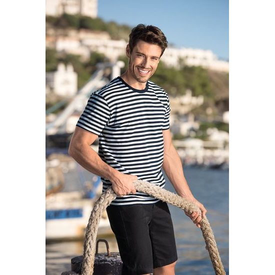 TRICOU BĂRBĂTESC DE MARINAR SAILOR - TRICOURI MARINĂREȘTI - ÎMBRĂCĂMINTE