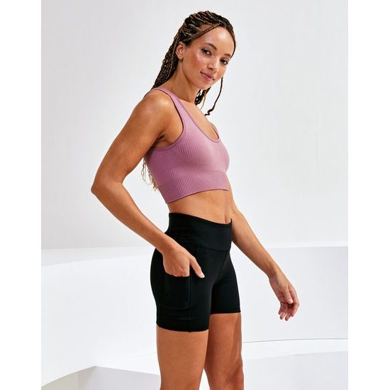 DÁMSKE ŠPORTOVÉ ŠORTKY Z RECYKLOVANÉHO MATERIÁLU - ELASTICKÉ KRAŤASY - ŠPORTOVÉ OBLEČENIE