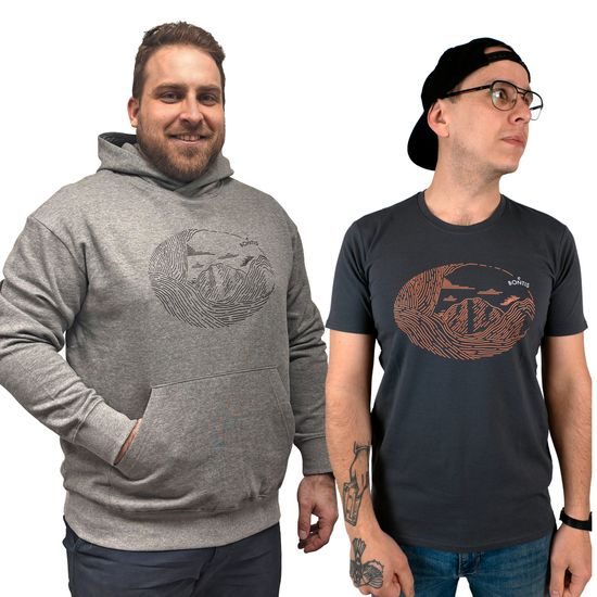 SWEATSHIRT MOUNTAINS - SWEATSHIRTS BONTIS - KLEIDUNG