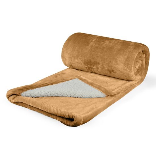 MIKROFLANELOVÁ DEKA S BARANČEKOM - DEKY - DOMÁCNOSŤ