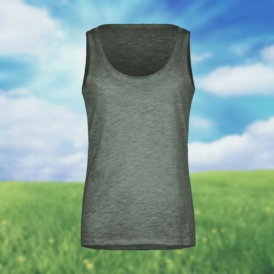 ЖІНОЧА МАЙКА З ОРГАНІЧНОЇ БАВОВНИ 8017 - ФУТБОЛКИ З ОРГАНІЧНОЇ БАВОВНИ - ОДЯГ