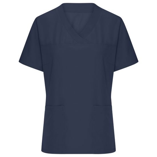 BLUZĂ MEDICALĂ STRETCH FEMEI JN3103 - BLUZE ȘI CĂMĂȘI MEDICALE - HAINE DE LUCRU