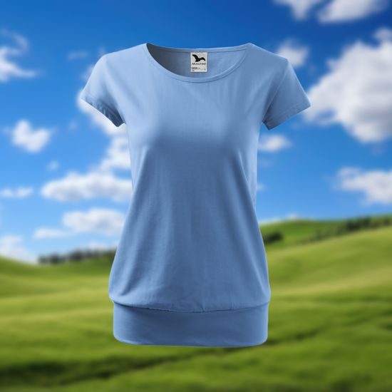 DÁMSKÉ TRIČKO CITY - TRIČKA S KRÁTKÝM RUKÁVEM - OBLEČENÍ