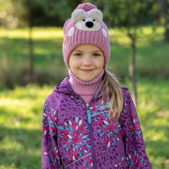 DETSKÝ PLETENÝ NÁKRČNÍK - DETSKÉ ŠILTOVKY A ČIAPKY - DETSKÉ OBLEČENIE