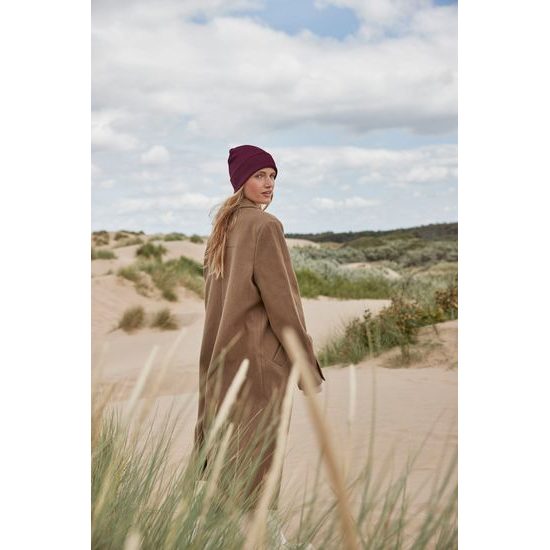 ČEPICE Z BIOBAVLNY CUFFED - PLETENÉ ČEPICE - KŠILTOVKY A ČEPICE