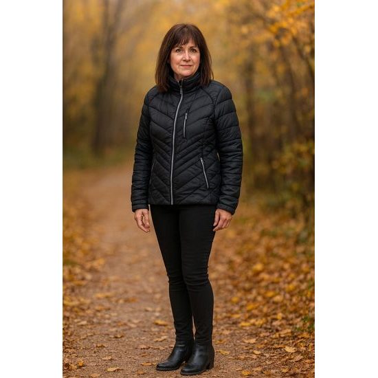 DÁMSKA PREŠÍVANÁ BUNDA L-SURE SYLVIA LADY - PREŠÍVANÉ A PÁPEROVÉ BUNDY - OBLEČENIE