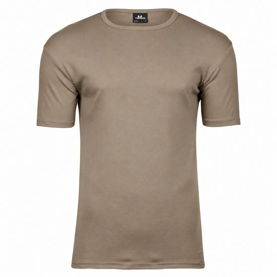 TRICOU BĂRBĂTESC INTERLOCK CU MÂNECĂ SCURTĂ - TRICOURI CU MÂNECĂ SCURTĂ - ÎMBRĂCĂMINTE
