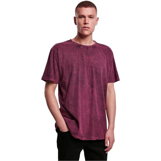 HERREN T-SHIRT ACID WASHED - KURZARM-T-SHIRTS - KLEIDUNG