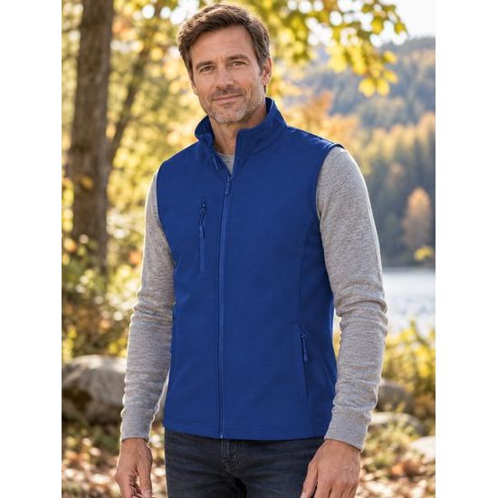 MEN'S TRAIL SOFTSHELL GILET - SOFTSHELL GILETS - CLOTHING