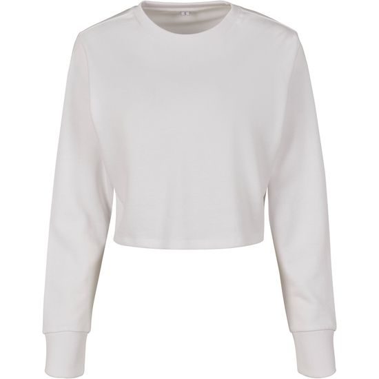 DAMEN CROP-TOP MIT LANGEN ÄRMELN - CROP-TOPS - KLEIDUNG