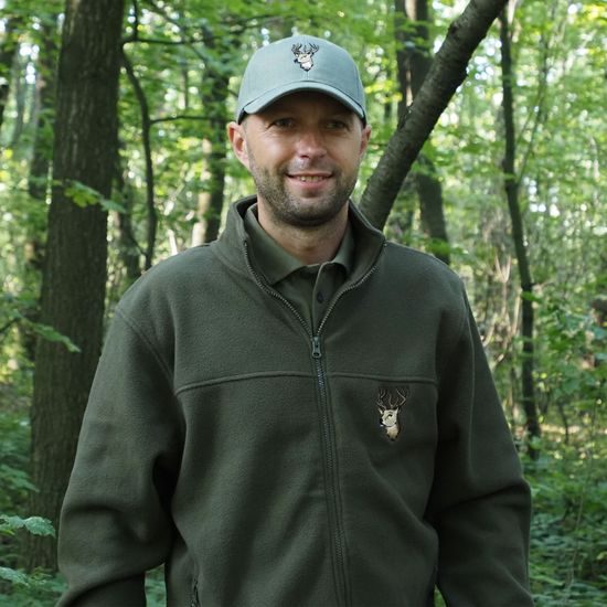 CAP MIT STICKEREI HIRSCH - JÄGER - KLEIDUNG