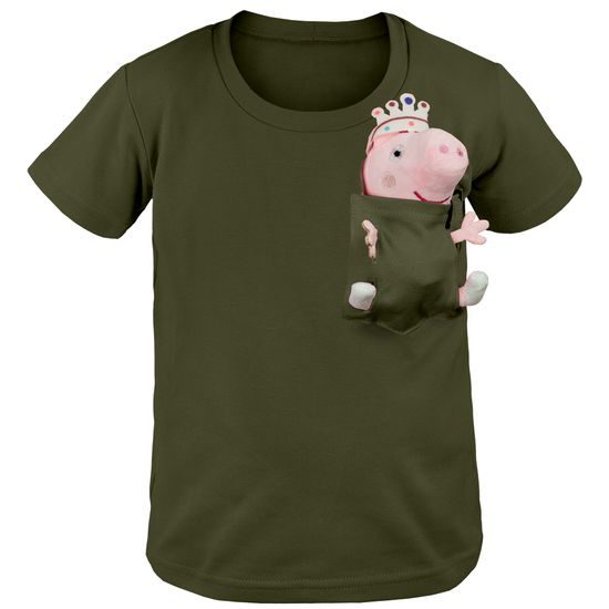 TRIČKO S KAPSIČKOU NA HRAČKU - OBLEČENÍ S HRAČKOU - DĚTSKÉ OBLEČENÍ