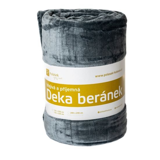 MIKROFLANEL-DECKE MIT LAMMFELLIMITAT - DECKEN - HAUSHALT