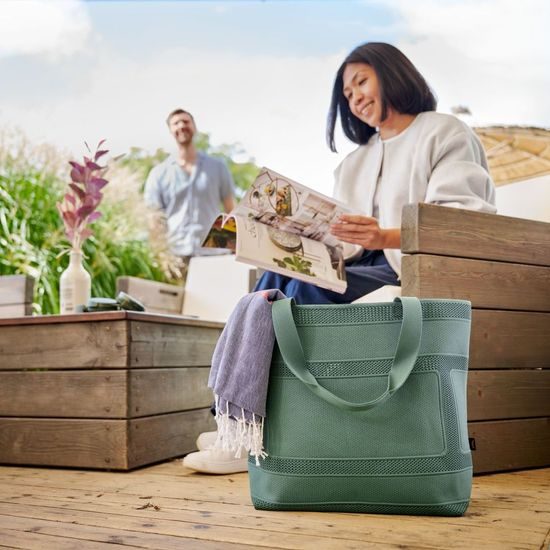 PLETENÁ NÁKUPNÍ TAŠKA MONO - NÁKUPNÍ TAŠKY - TAŠKY A BATOHY