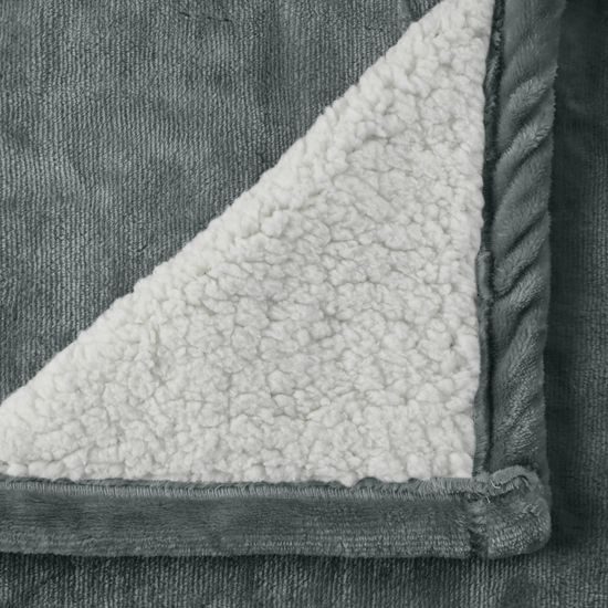 MIKROFLANEL-DECKE MIT LAMMFELLIMITAT - DECKEN - HAUSHALT