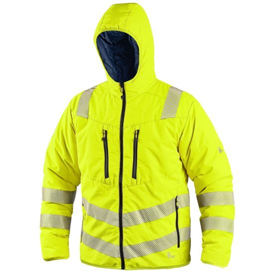 GEACĂ REFLECTORIZANTĂ DE IARNĂ PENTRU BĂRBAȚI CXS CHESTER - GECI REFLECTORIZANTE - HAINE DE LUCRU