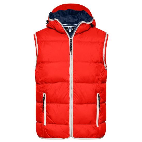 VESTA CU GLUGĂ DE BĂRBAȚI JN1076 - VESTE OUTDOOR - ECHIPAMENT SPORTIV