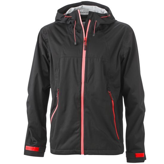 JACHETA SOFTSHELL PENTRU BĂRBAȚI CU GLUGĂ JN1098 - GECI SPORT SOFTSHELL - ECHIPAMENT SPORTIV