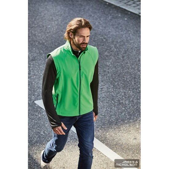 HERREN SOFTSHELL-WESTE JN1022 - SOFTSHELLWESTEN - KLEIDUNG