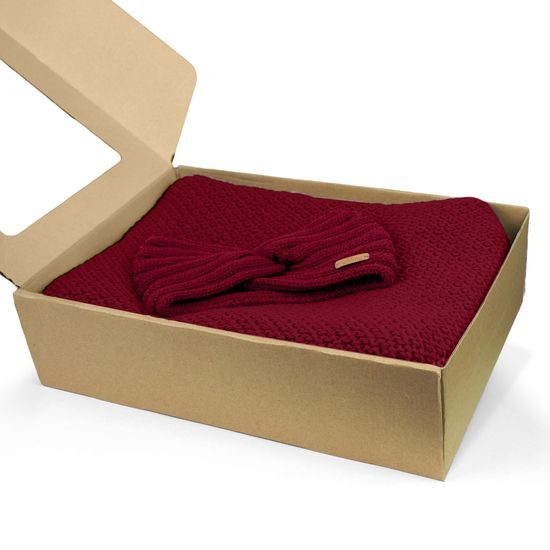 SET CADOU: CARDIGAN TRICOTAT ȘI BENTIȚĂ - PULOVERE FĂRĂ ÎNCHIDERE - ÎMBRĂCĂMINTE