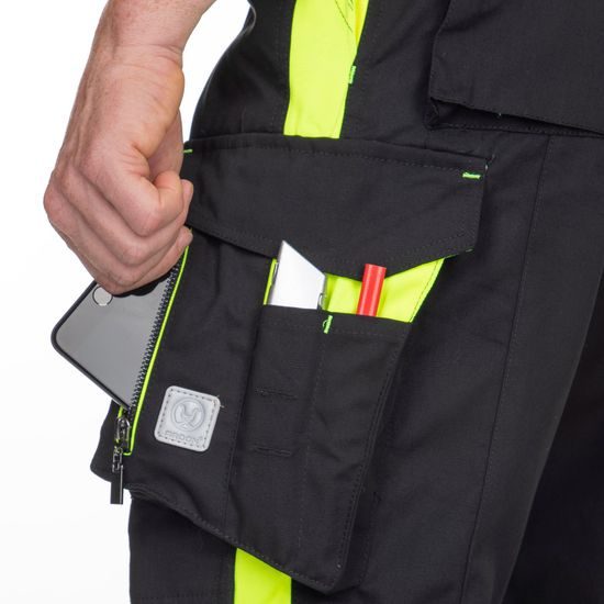 ARBEITSLATZHOSE NEON - LATZHOSEN - ARBEITS KLEIDUNG