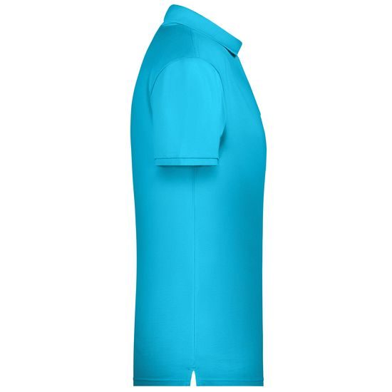 HERREN POLOSHIRT AUS BIO-BAUMWOLLE 8010 - KURZARM POLO-SHIRTS - KLEIDUNG