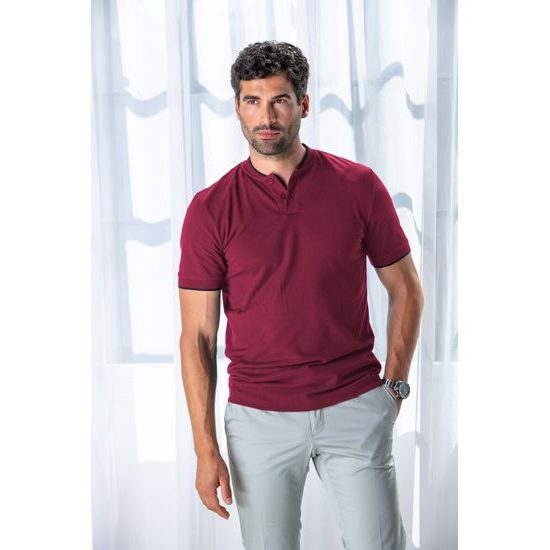 HERREN POLO-SHIRT DIAMOND - KURZARM POLO-SHIRTS - KLEIDUNG