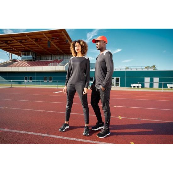 PÁNSKÉ BĚŽECKÉ TRIČKO S DLOUHÝM RUKÁVEM JN1386 - SPORTOVNÍ TRIČKA S DLOUHÝM RUKÁVEM - SPORTOVNÍ OBLEČENÍ