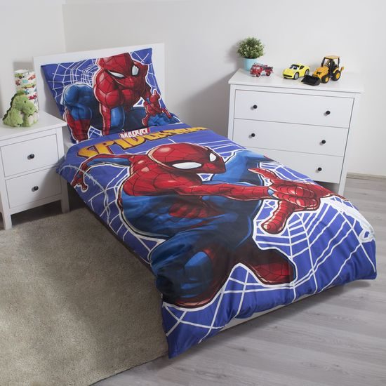 SVIETIACE OBLIEČKY SPIDERMAN - OBLIEČKY S POTLAČOU - DOMÁCNOSŤ