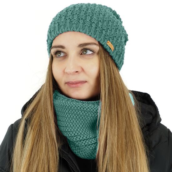 CĂCIULĂ DE DAMĂ CU DESIGN LEJER ȘI CĂZUT - CĂCIULI TRICOTATE - ACCESORII