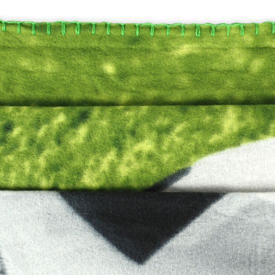 FLEECOVÁ DEKA S MOTÍVOM FUTBAL - DEKY - DOMÁCNOSŤ