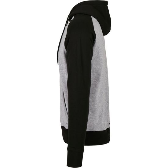 HERREN-ZWEIFARBEN-SWEATSHIRT MIT KAPUZE - SWEATSHIRTS OHNE REISSVERSCHLUSS - KLEIDUNG