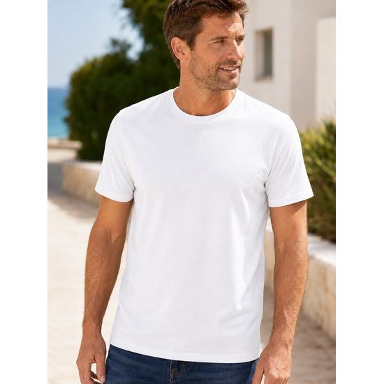 TRICOU BĂRBĂTESC LUXURY CU MÂNECĂ SCURTĂ - TRICOURI CU MÂNECĂ SCURTĂ - ÎMBRĂCĂMINTE