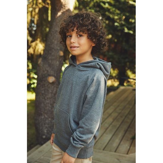 KINDER KAPUZEN-SWEATSHIRT AUS BIO-FAIRTRADE-BAUMWOLLE - KINDER SWEATSHIRTS - KINDER KLEIDUNG